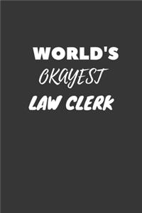 Law Clerk Notebook
