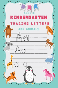 Kindergarten Tracing Letters ABC Animals