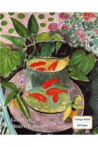 The Goldfish (Matisse) Notebook/Journal