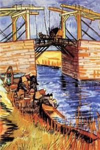 Vincent Van Gogh Langlois Bridge at Arles Watercolor Journal