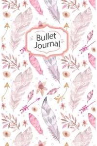 Bullet Journal: 110 Dot Grid Pages, Notebook Dotted Grid (5.5 X 8.5), Dot Grid Journal and Sketch Book Diary