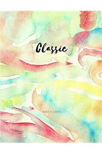 Classic Daily Planner (Undated)