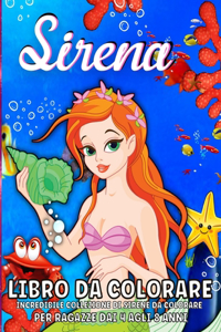 Sirene Libro Da Colorare Per Bambini