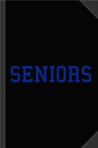 Seniors Journal Notebook