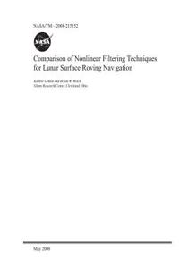 Comparison of Nonlinear Filtering Techniques for Lunar Surface Roving Navigation