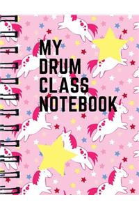 My Drum Class Notebook