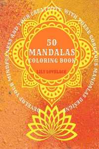 50 Mandalas Coloring Book