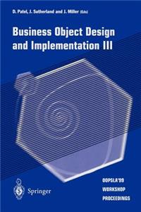 Business Object Design and Implementation III
