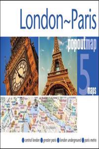 London & Paris PopOut Map