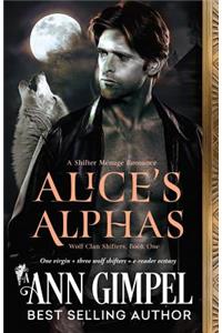 Alice's Alphas