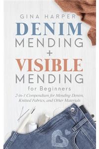 Denim Mending + Visible Mending for Beginners