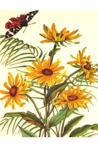 Floral Butterfly Painting Notebook