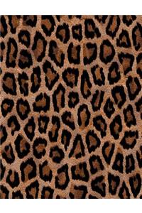 Leopard Print Notebook