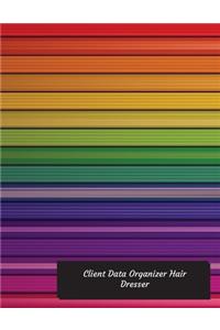 Client Data Organizer Hair Dresser