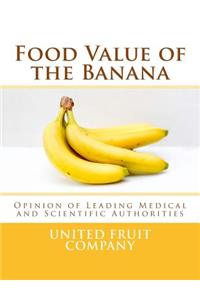 Food Value of the Banana