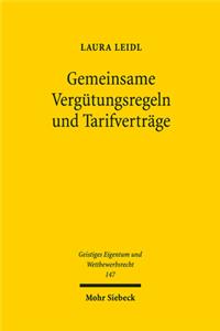 Gemeinsame Vergutungsregeln und Tarifvertrage