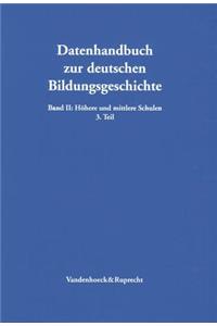 Sozialgeschichte Und Statistik Des Madchenschulwesens in Den Deutschen Staaten 1800-1945