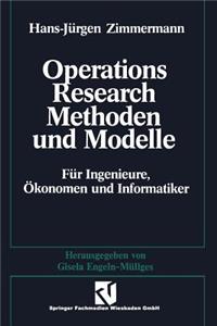 Methoden Und Modelle Des Operations Research