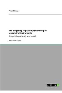 fingering logic and performing of woodwind instruments