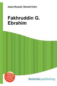 Fakhruddin G. Ebrahim