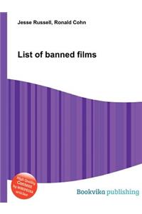 List of Banned Films