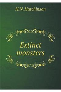 Extinct monsters