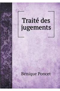 Traité des jugements