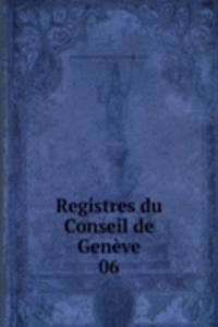 Registres du Conseil de Geneve