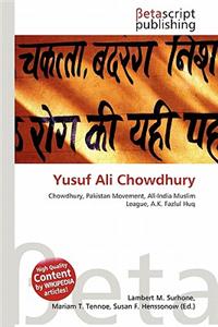 Yusuf Ali Chowdhury