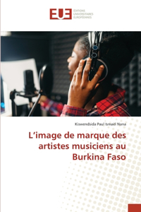 L'image de marque des artistes musiciens au Burkina Faso