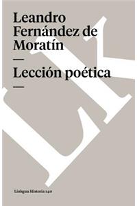 Lección Poética