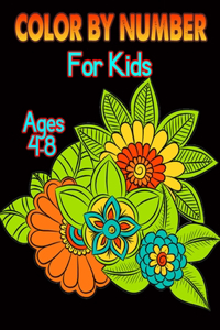 Color By Number For Kids Ages 4-8