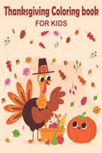 Thanksgiving Coloring Book for Kids