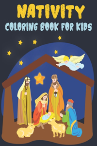 Nativity Coloring Book For Kids