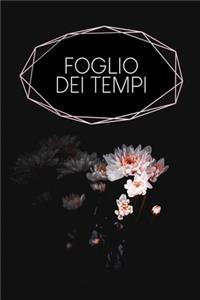 Foglio dei tempi