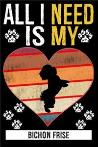 All I Need Is My BICHON FRISE