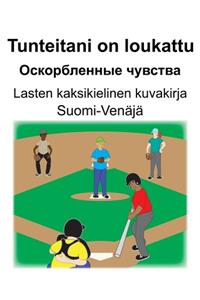 Suomi-Venäjä Tunteitani on loukattu/Оскорбленные чувства Lasten kaksikielinen kuvakirja