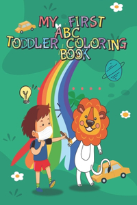 My First ABC Toddler Coloring Book