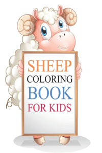 Sheep Coloring Book For Kids