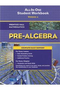 Pre-Algebra All-In-One Student Workbook: Version A