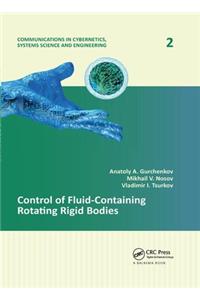 Control of Fluid-Containing Rotating Rigid Bodies