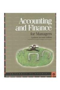 Accounting & Finance for Managers