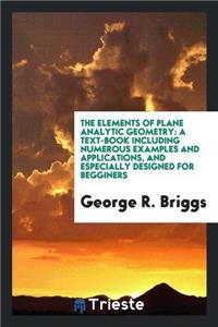 Elements of Plane Analytic Geometry