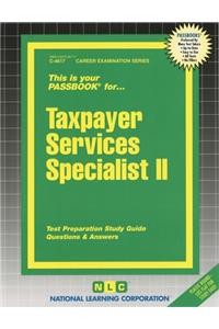 Taxpayer Services Specialist II