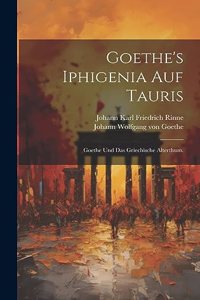 Goethe's Iphigenia auf Tauris