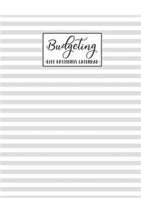 Budgeting Bill Payments Calendar