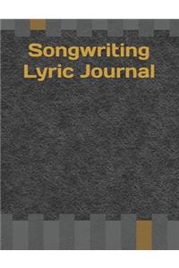 Songwriting Lyric Journal