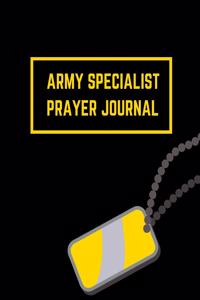 Army Specialist Prayer Journal