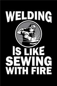 Welding Is Like Sewing With Fire