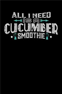 All I Need Is A Cucumber Smoothie